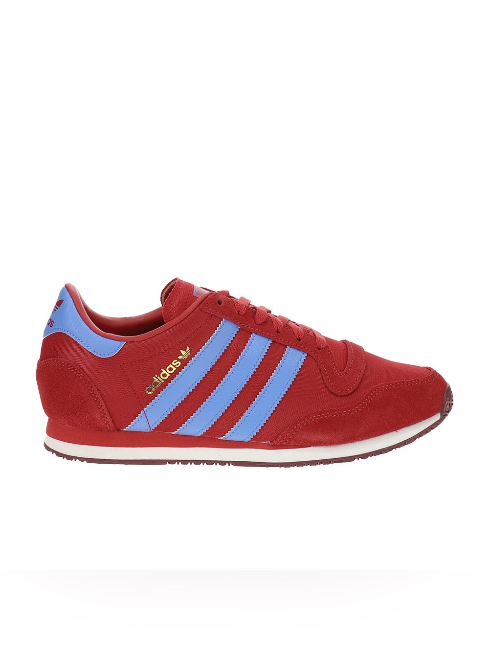 adidas Men's Red & Light Blue Vintage Runner Sneakers size 13.5